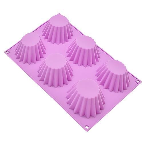 Форма для кексов Stenson MH-2049 The Sun 31 см 6 шт. (569744) Форма для кексов Stenson MH-2049 The Sun 31 см 6 шт. (569744)