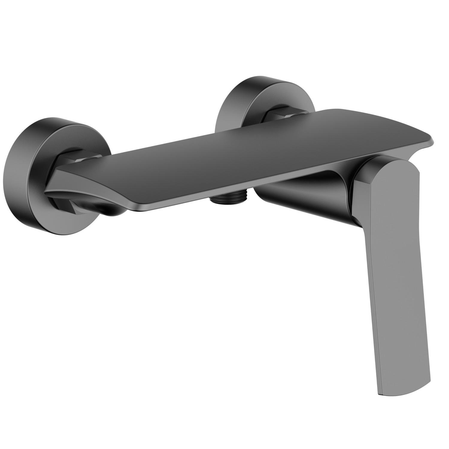 Смеситель для душа Q-tap Slavonice QTSLA266BLM45908 Черный (233303)