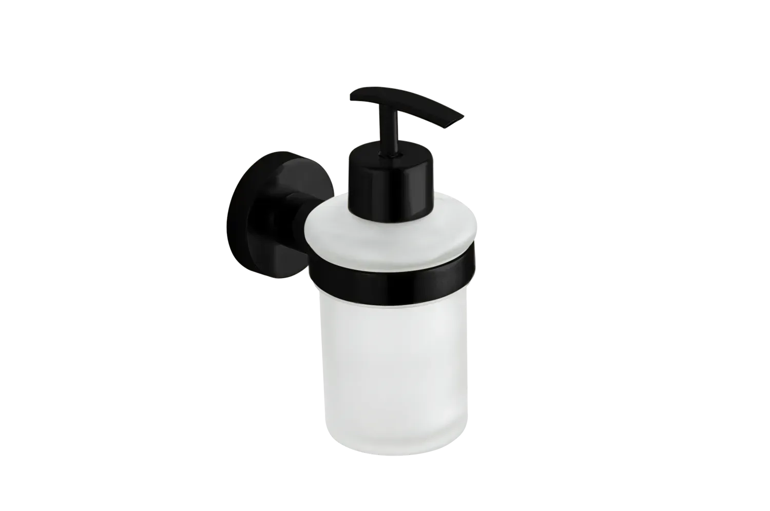 Дозатор для рідкого мила VBI URANUS 180 мл Black (VBI-040406BL)