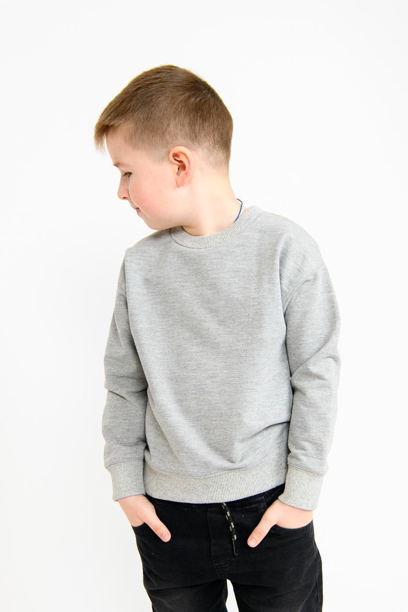 Світшот для хлопчиса 134 см Сірий (V-841170-134с) - фото 4 Світшот для хлопчиса 134 см Сірий (V-841170-134с) - фото 4