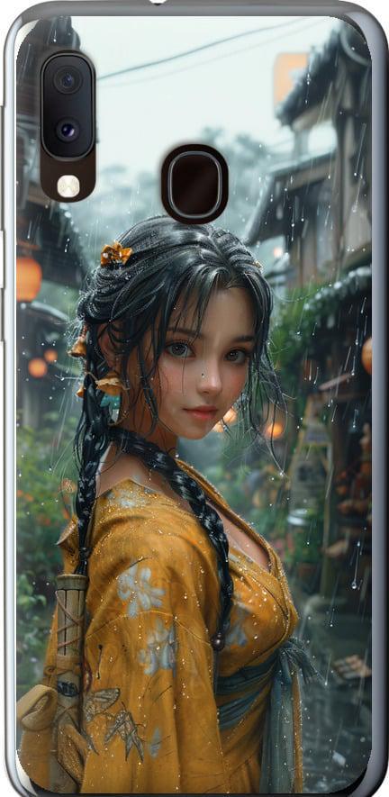 Чехол на Samsung Galaxy A20e A202F Anime-girl (6133u-1709-42517)