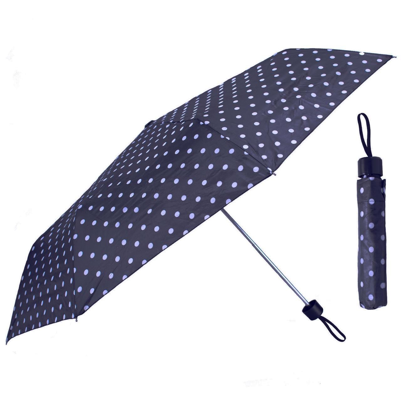 Зонт Semi Line Black White Dots (L2036-4)