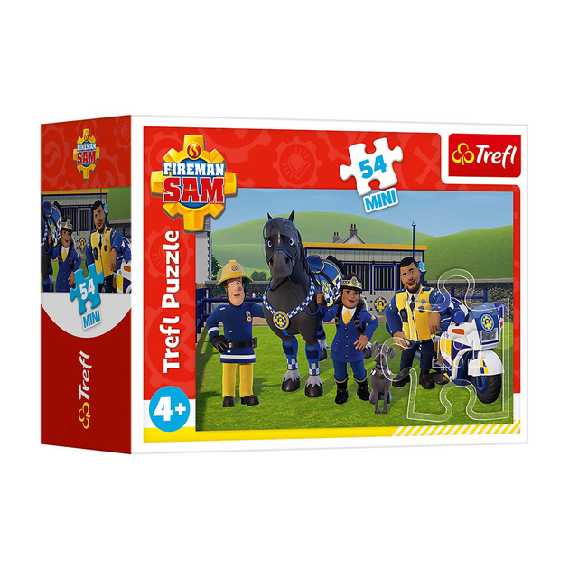 Пазли Trefl міні Патруль/Пожежний Сем 54 ел. 54205 (5900511197594)