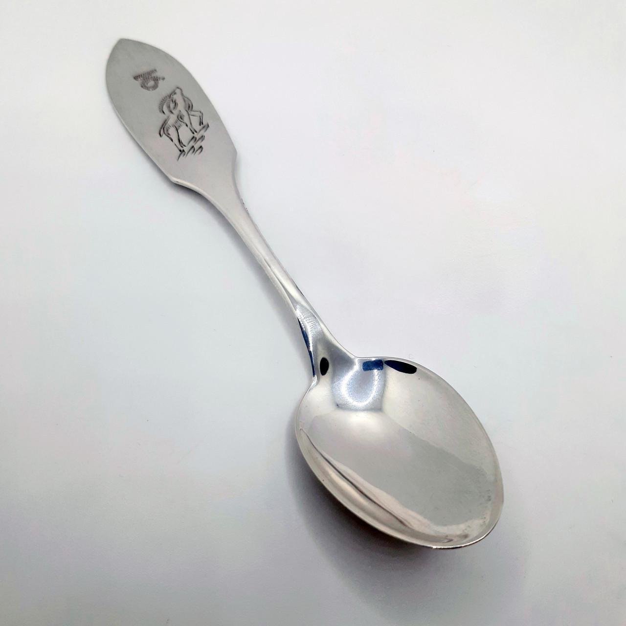 Ложка чайна срібло козеріг 925° 22,00 г (12202120)