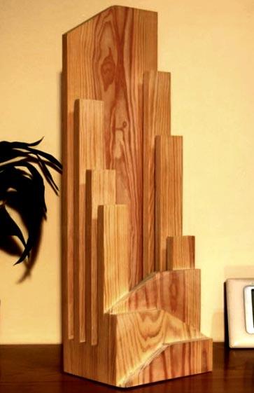 Светильник настольный из дерева Вудлейк Сиена (НСС-006705)