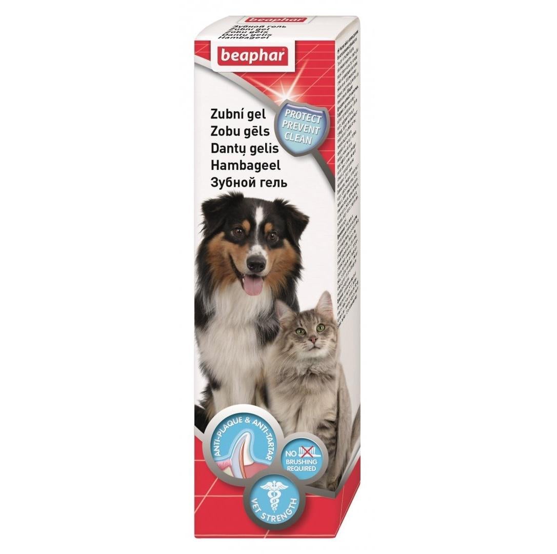 Гель для чистки зубов Beaphar Tooth gel для котов и собак 100 мл (13224) (8711231132249)