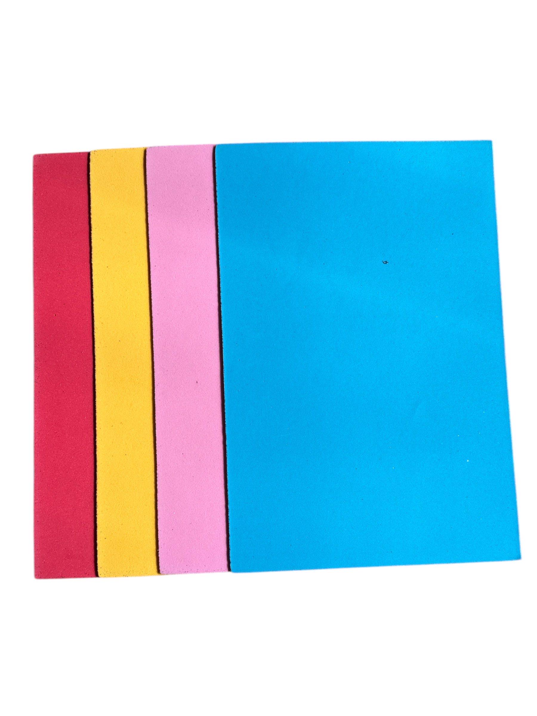 Фоамиран EVA с глитером 10 цветов 20х30 см (26160297)