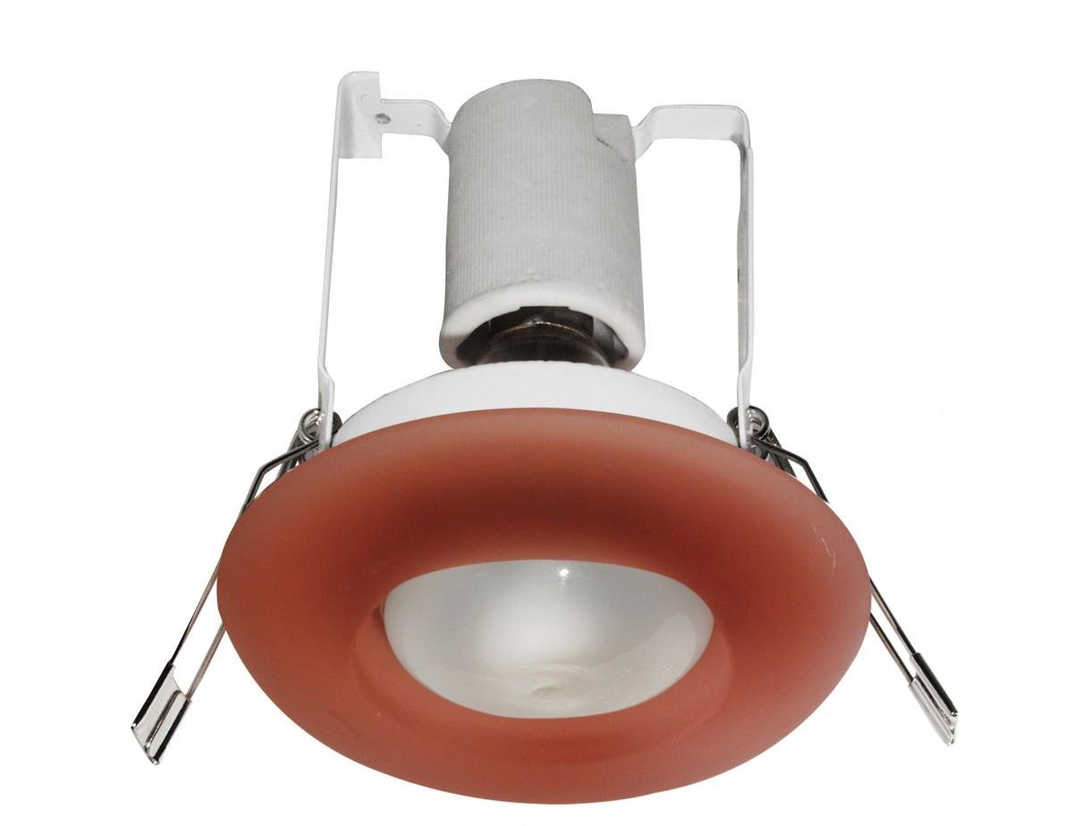 Светильник точечный Brille HDL-G01 Е14 Pink