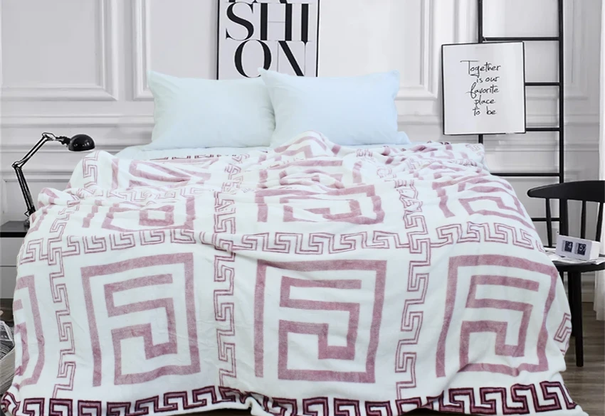 Плед велсофт TAG Tekstil VL048 200x220 см (1811)