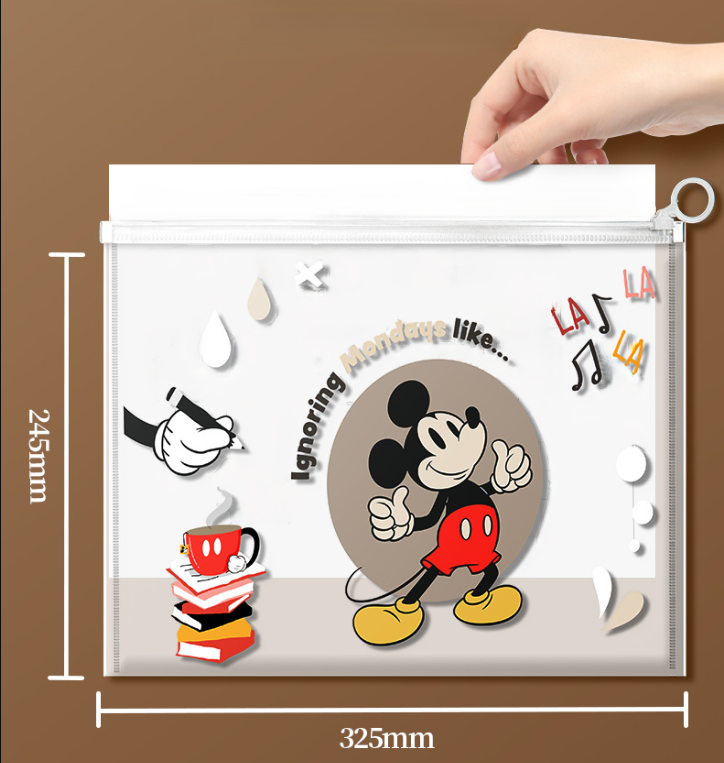 Папка с бегунком Жасмин Принцессы А4 Разноцветный (0513) - фото 5