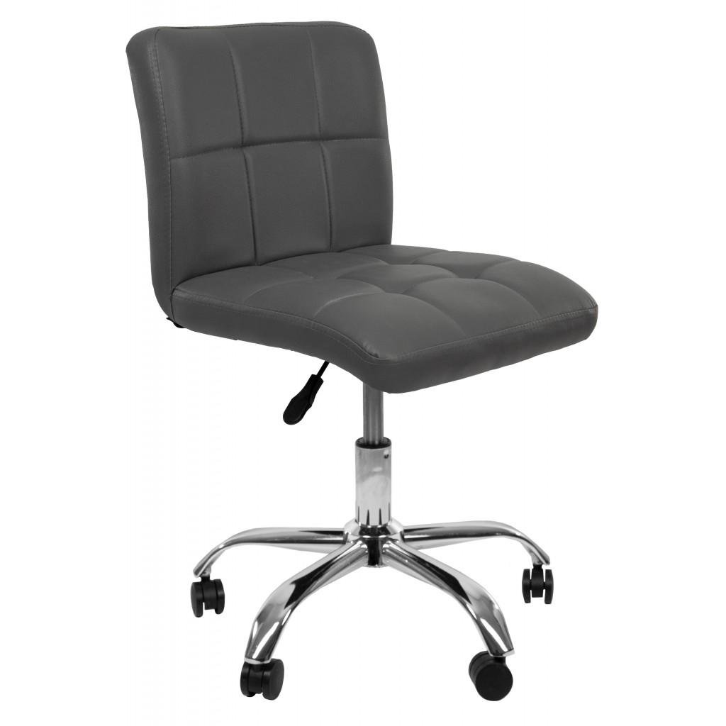 Кресло офисное на колесах Bonro B-532 серое (4060001312)