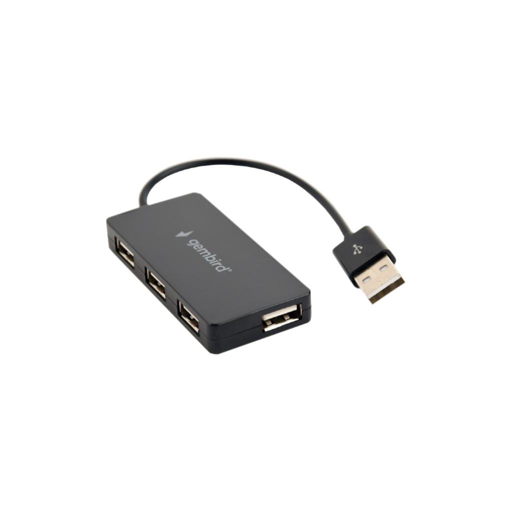 Концентратор Gembird USB 2.0х4 (UHB-U2P4-04) Концентратор Gembird USB 2.0х4 (UHB-U2P4-04)