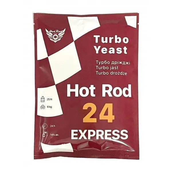 Турбо дрожжи Hot Rod 24 Express на 25 л 205 г (10379030)