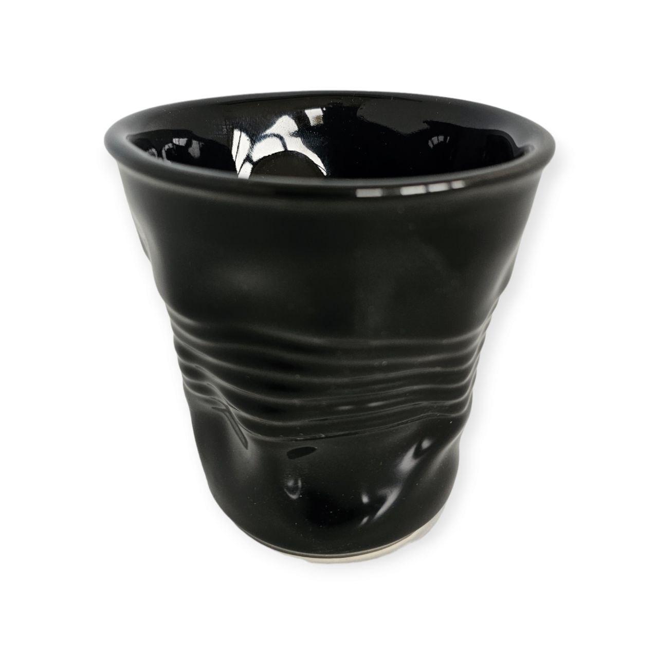 Стакан м'ятий h 9,5 см 300 мл Чорний - фото 3 Стакан м'ятий h 9,5 см 300 мл Чорний - фото 3