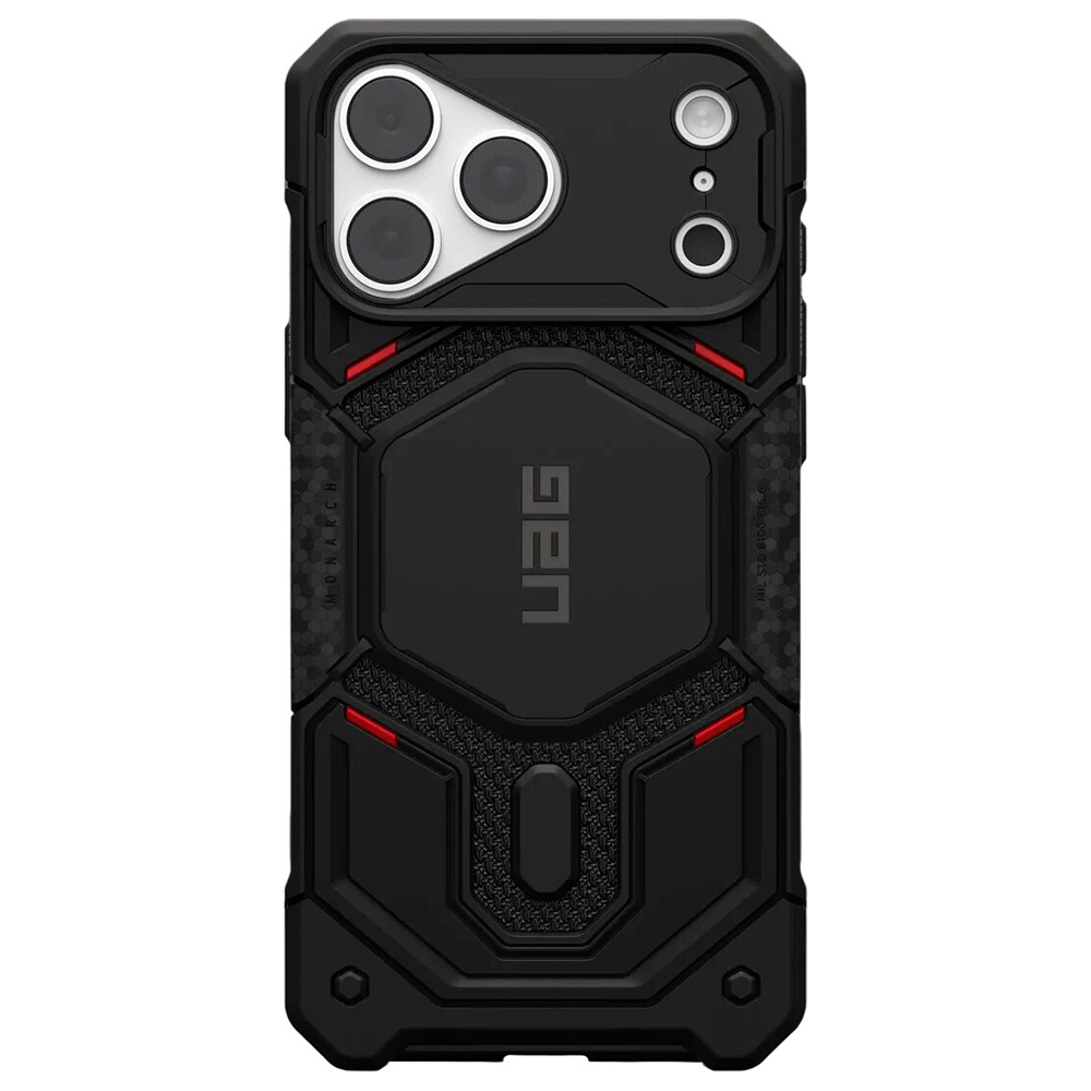 Чохол UAG Monarch Pro Magsafe для iPhone 18 Pro Max Kevlar Black (114568113940)