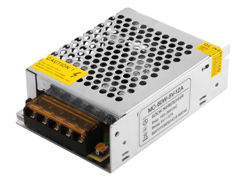Блок питания 5 В 60 Вт IP20 (2797)