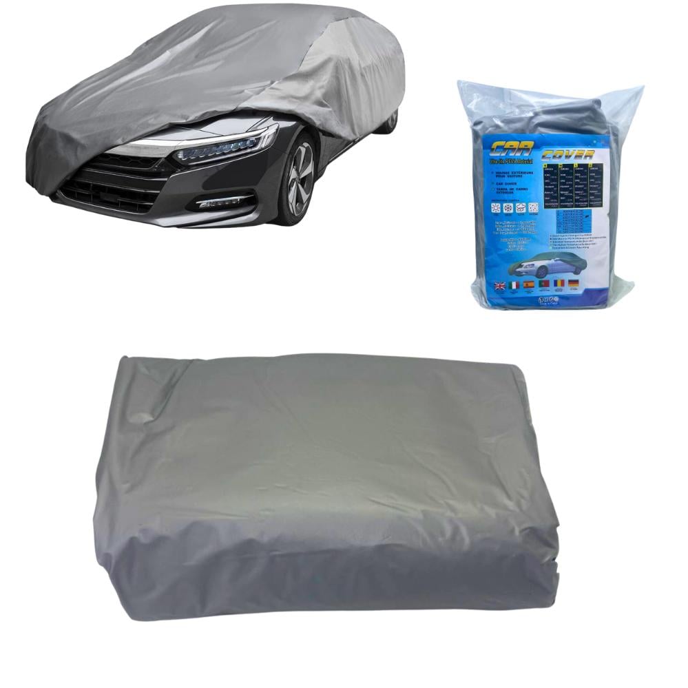 Тент-чехол на автомобиль защитный зимний от снега/дождя/солнца 480х175х120 см (120.1369) - фото 7