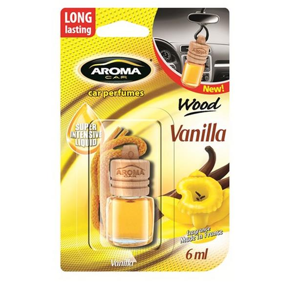 Ароматизатор Aroma Car Wood Ваниль 6 мл (UNI MSP631074) Ароматизатор Aroma Car Wood Ваниль 6 мл (UNI MSP631074)