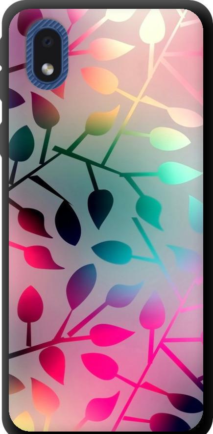 Чехол на Samsung Galaxy A01 Core A013F Листья (2235b-2065-42517)