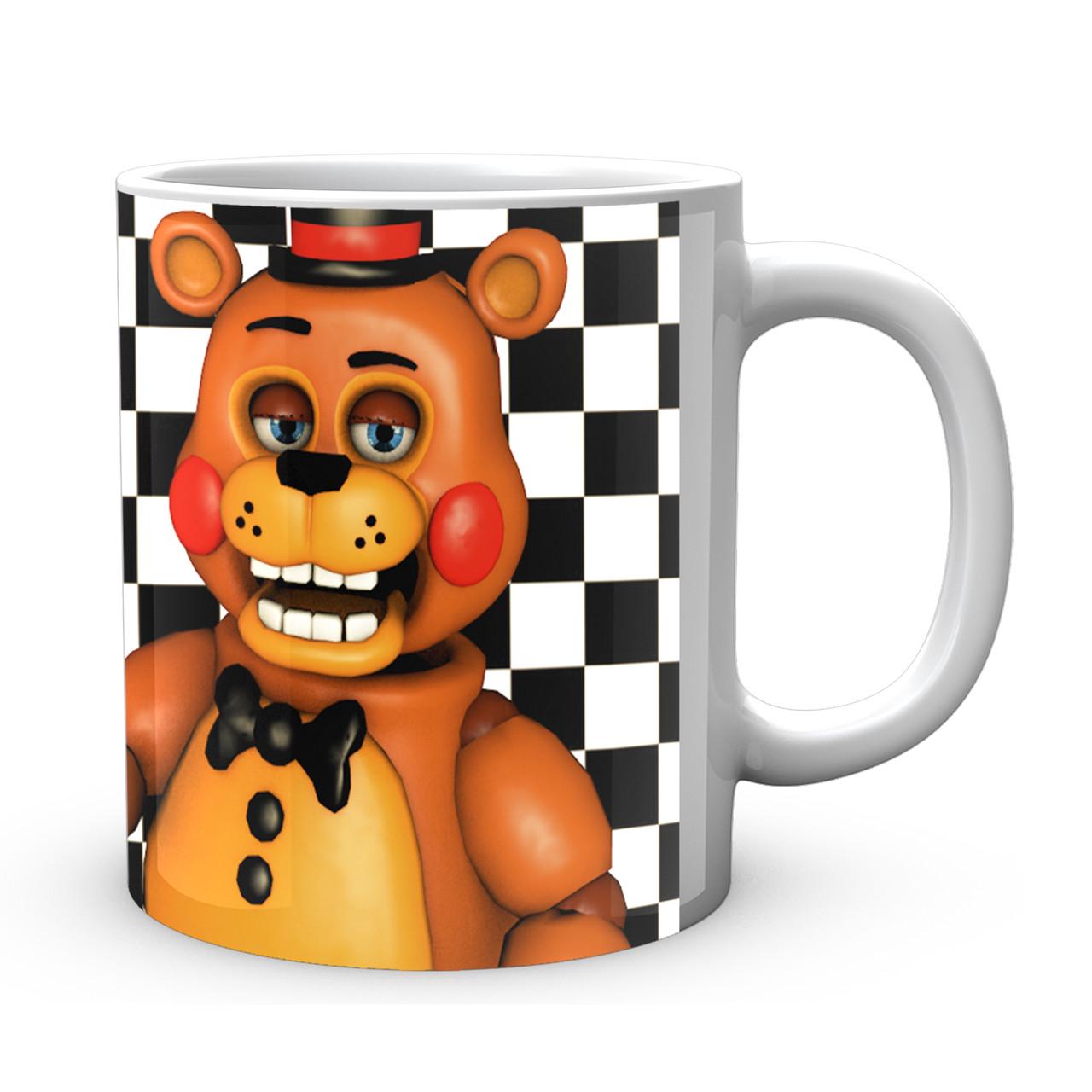 Чашка Five Nights At Freddys Фреди с микрофоном (FN.02.395) - фото 1 Чашка Five Nights At Freddys Фреди с микрофоном (FN.02.395) - фото 1
