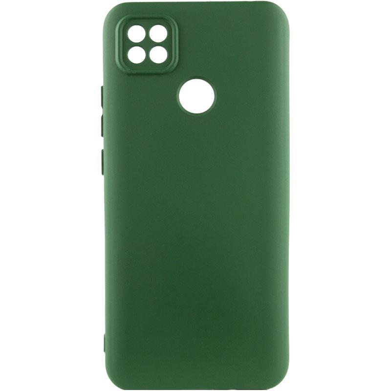 Чехол Silicone Cover Lakshmi Full Camera (A) для Xiaomi Redmi 9C Зеленый / Dark green - фото 1