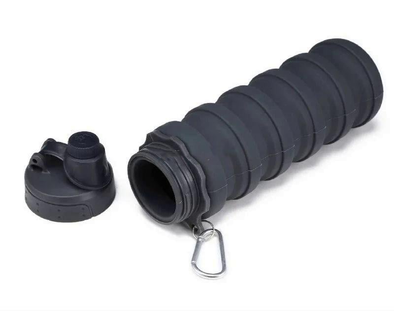 Складна пляшка для води 0,5 л Чорний (235468)