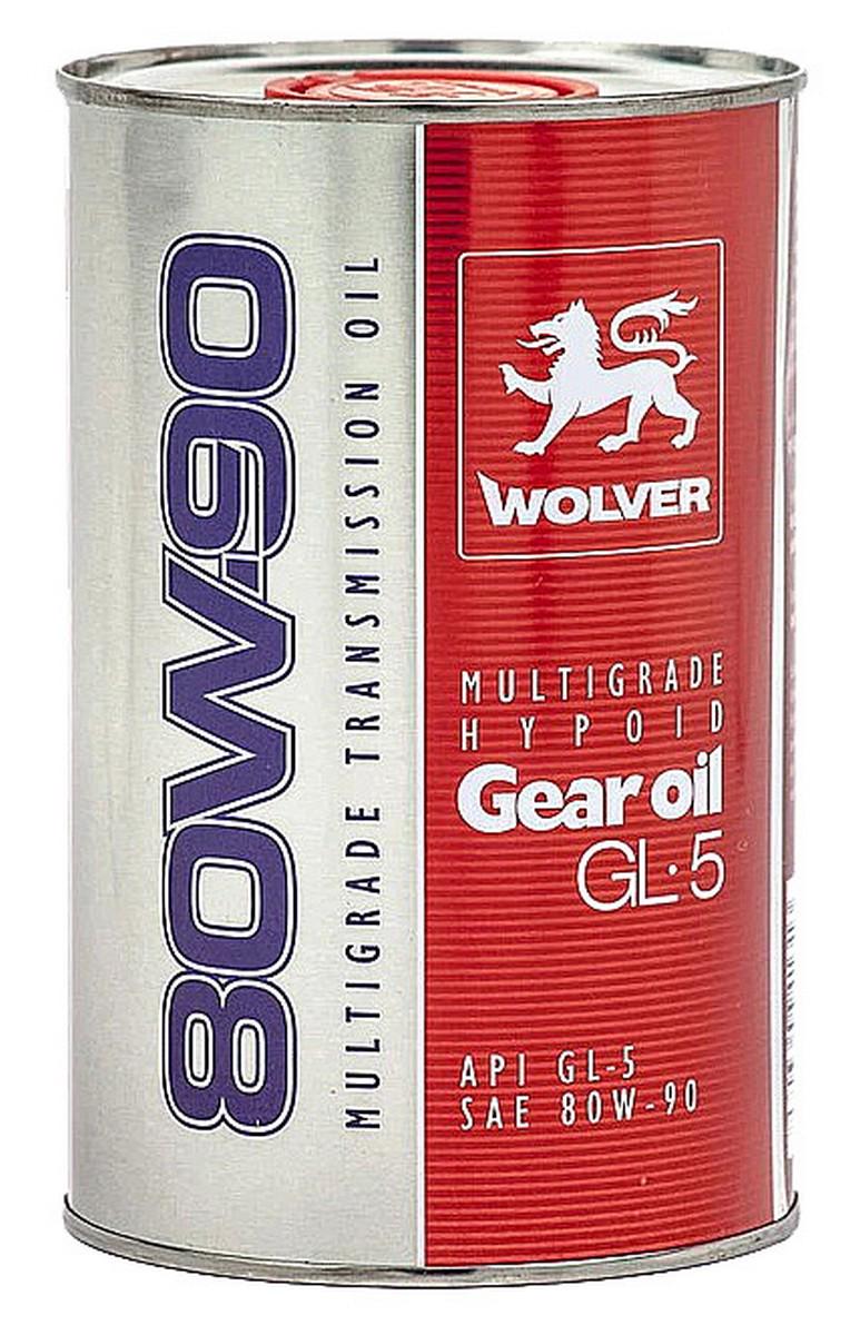 Мастило для МКПП WOLVER MULTIGRADE HYPOID GEAR OIL GL-5 80W-90 1 л (мастил483)