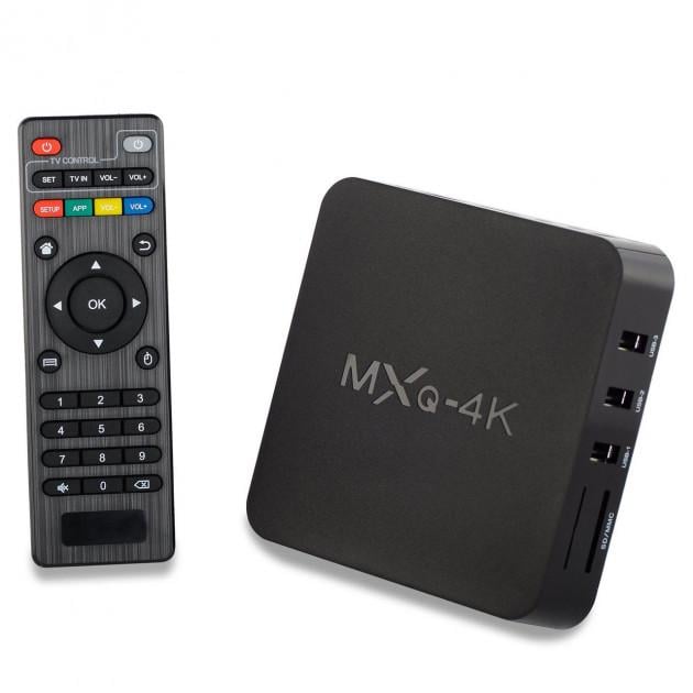 Приставка  SMART TV box MXQ 4K 1 Gb/8 Gb Android neo plus Black - фото 3