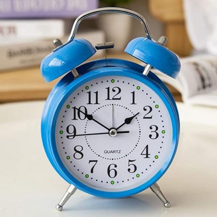 Будильник Alarm громкость регулируется 12 см Blue