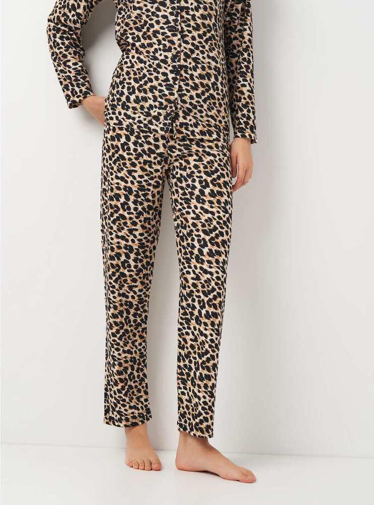 Пижама Boyraz 02010x77 женская S/M Леопардовый - фото 5