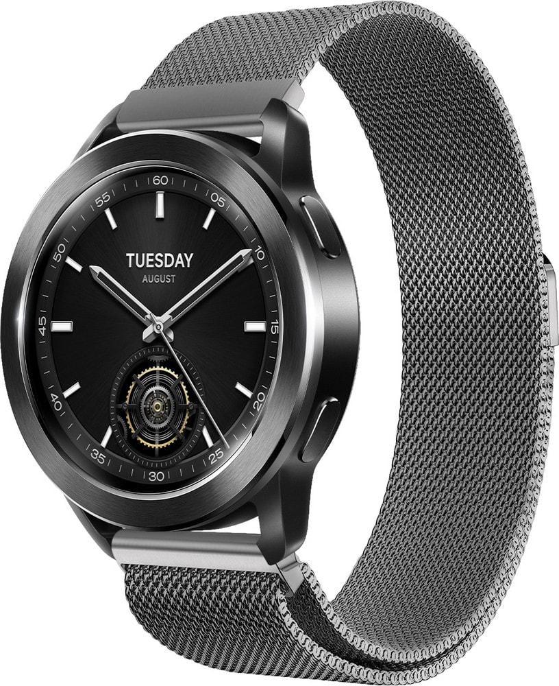 Петля миланская Milano для Xiaomi Watch S3 Grey (37149-33)