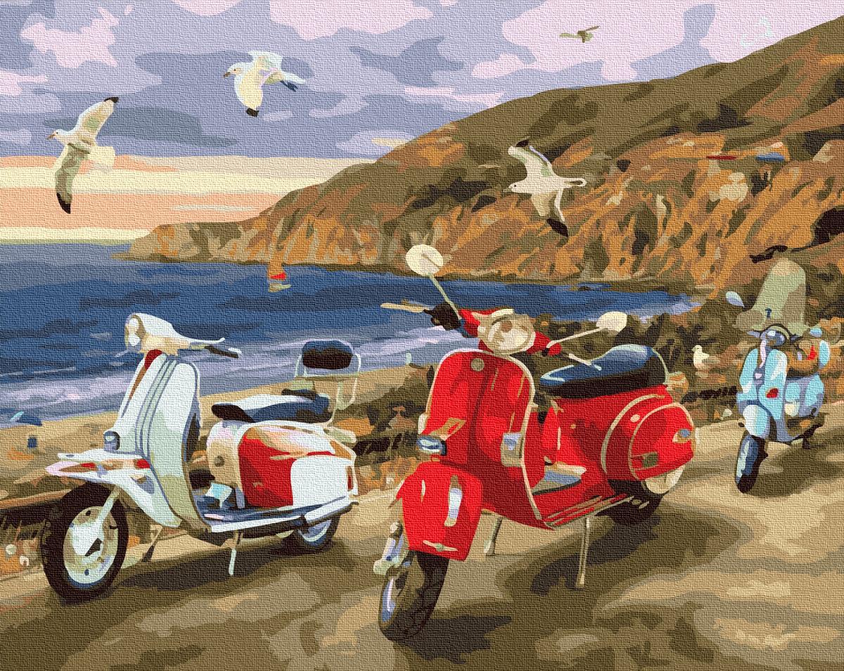 Картина по номерам Brushme Лето на побережье 40х50 см (BRM32395) Картина по номерам Brushme Лето на побережье 40х50 см (BRM32395)