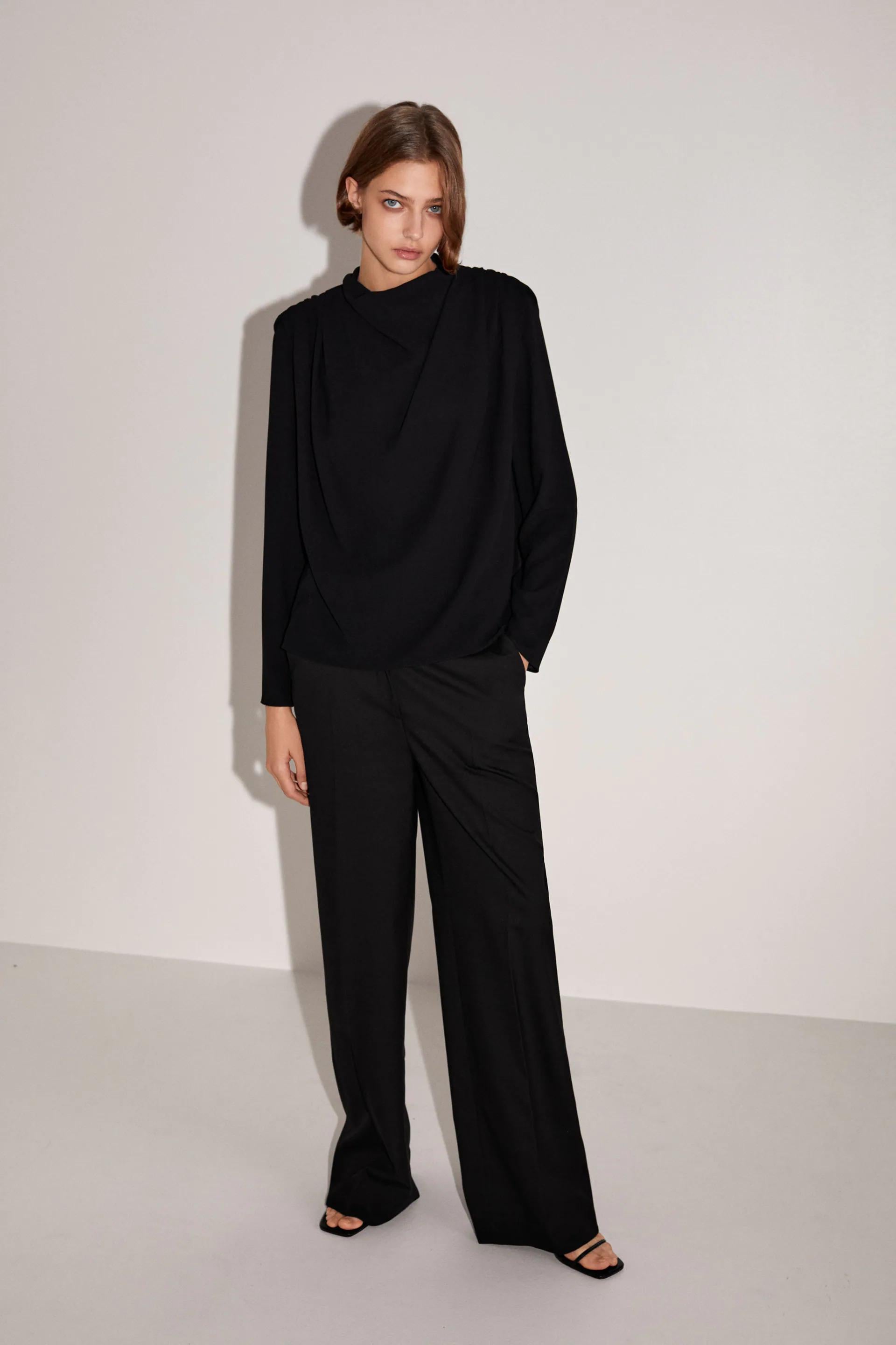 Блуза ZARA XS Черный (8066840800) Блуза ZARA XS Черный (8066840800)