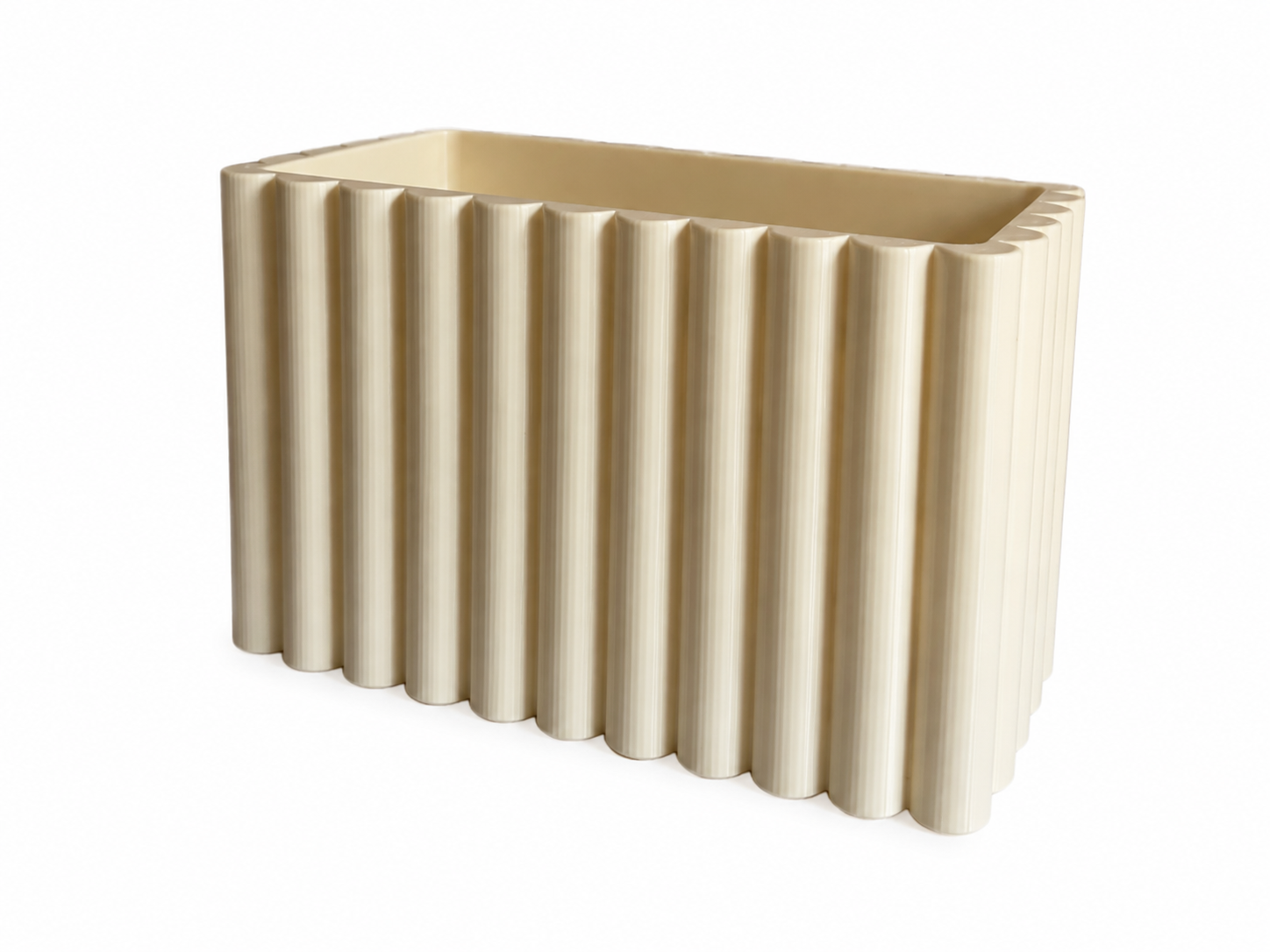 Органайзер Ribbed Aura M&D Candle Craft пластиковый Кремовый (00075) Органайзер Ribbed Aura M&D Candle Craft пластиковый Кремовый (00075)