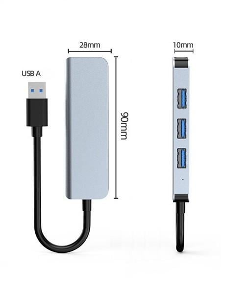 USB-хаб 3.1 разветвитель 4xUSB 3.0/USB 2.0 (000337) - фото 4