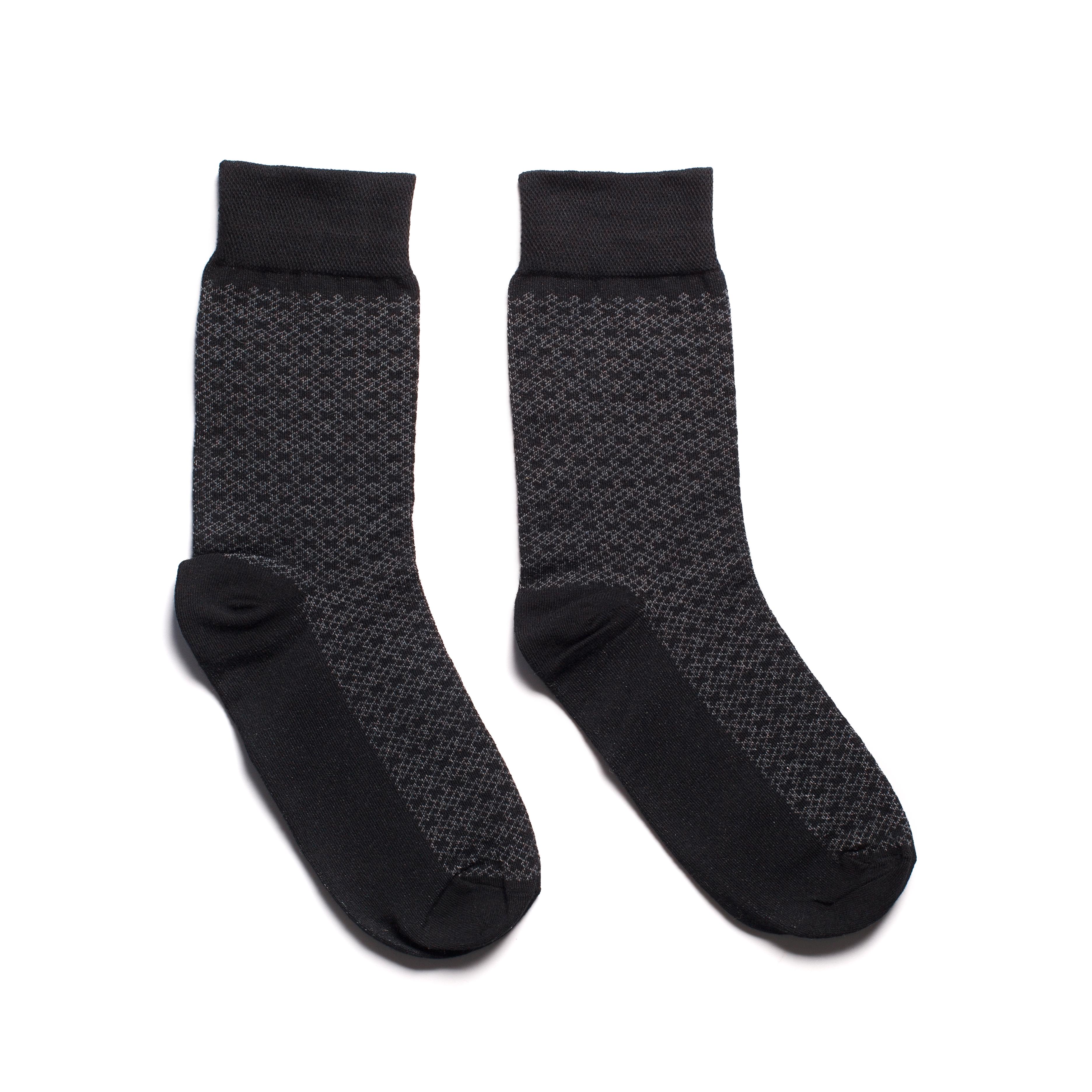 Шкарпетки JILL ANTONY luxury жаккардова сітка 42-43 р. Сірий