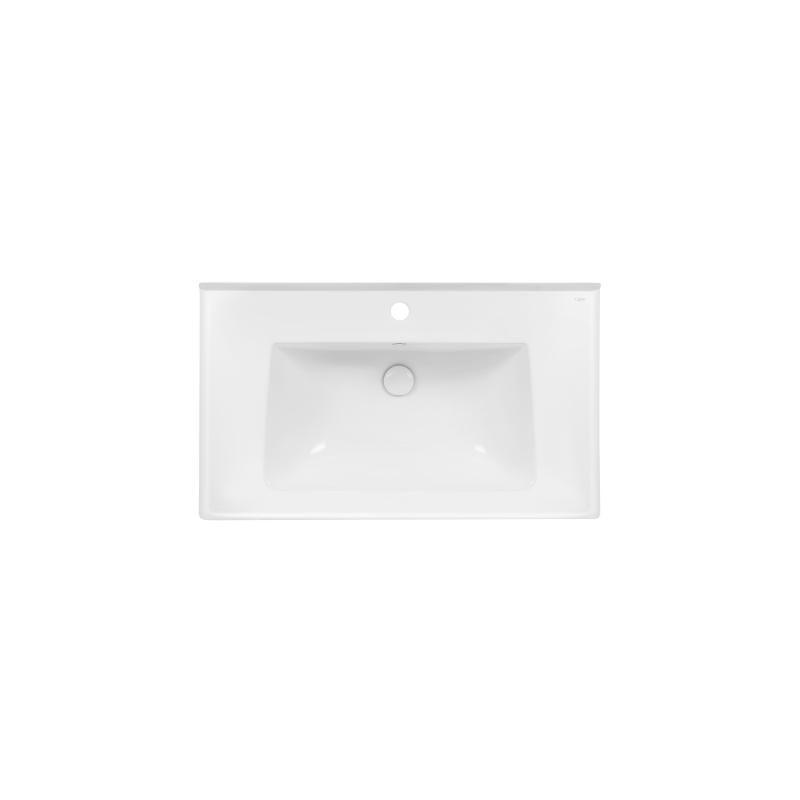 Раковина Q-tap Albatross 5C з донним клапаном White (QT01115080CW)