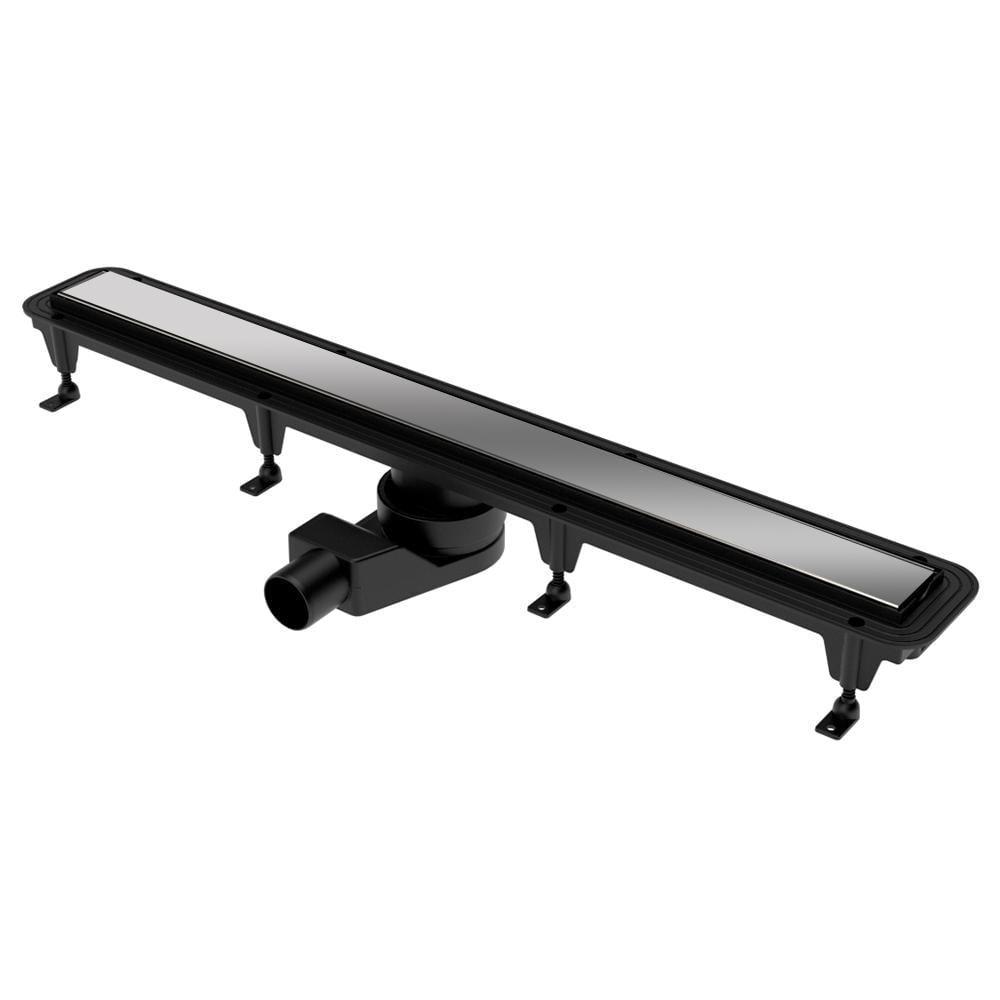 Канал душевой Waterway Stream с решеткой с двух сторон 850 мм Черный (LM-WSB900001N1)