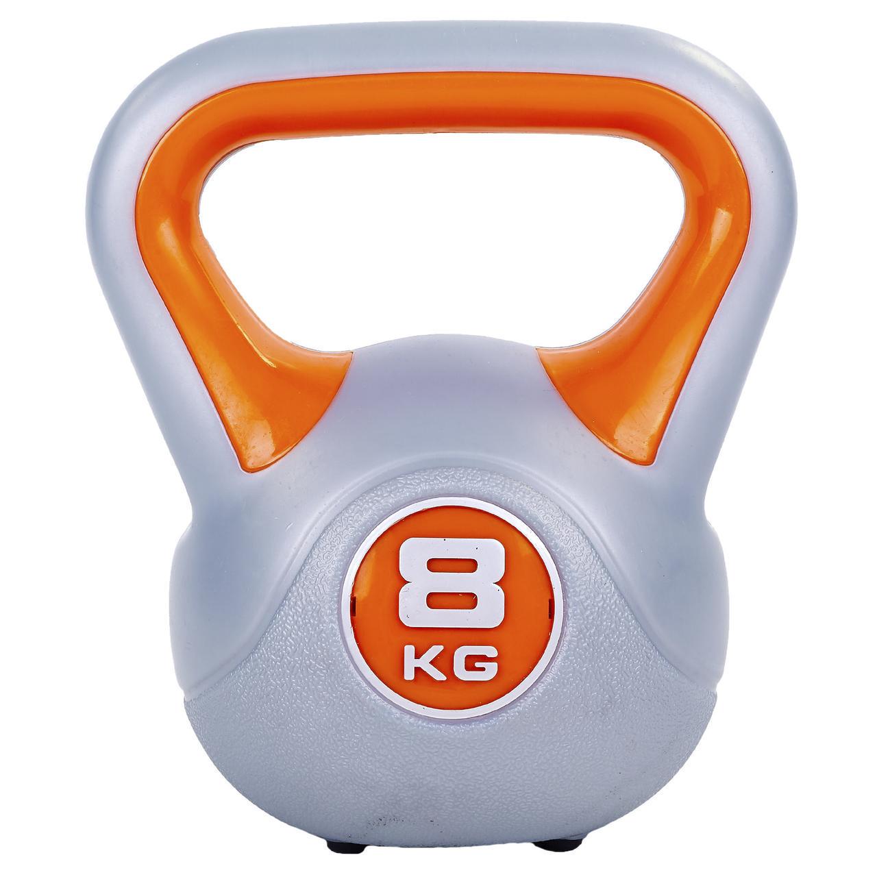 Гиря тренувальна цільна пластикова Zelart TA-5734-8 8 кг (2532859882) Гиря тренувальна цільна пластикова Zelart TA-5734-8 8 кг (2532859882)