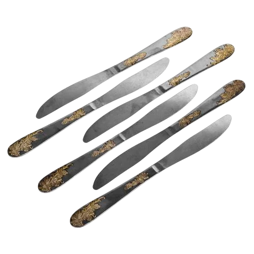 Набор столовых ножей Flowers Stenson R92128 нержавеющая сталь 6 шт. (587061)