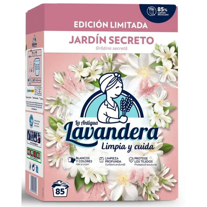 Порошок для прання Lavandera Універсальний Jardin 85 прань 4675 г (8435495847434)