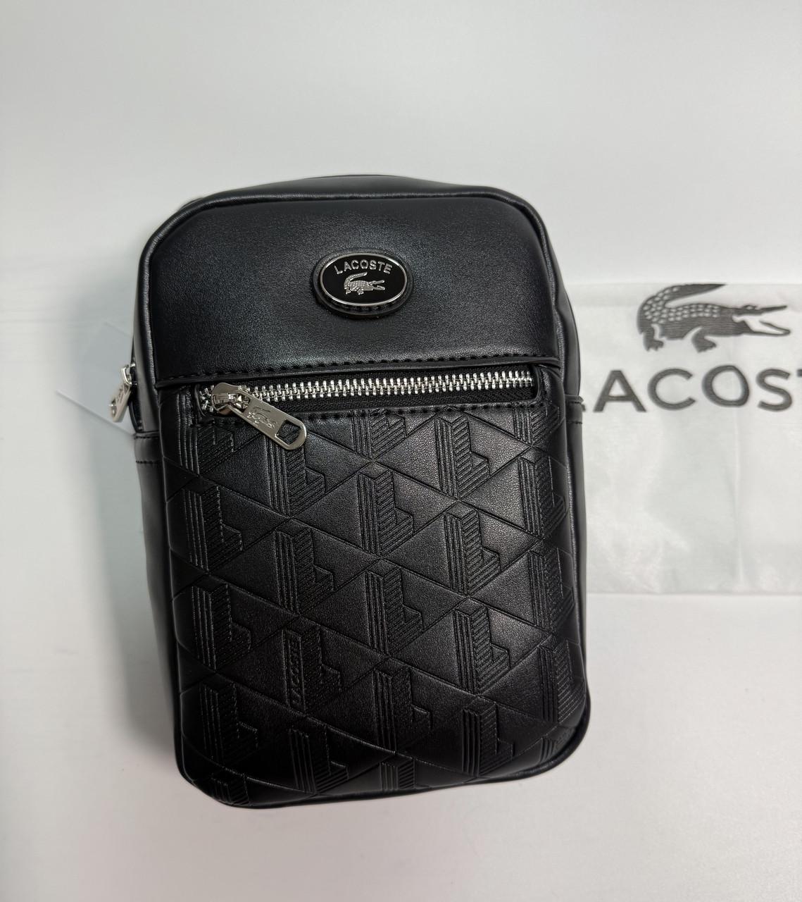 Сумка через плече Lacoste Чорний