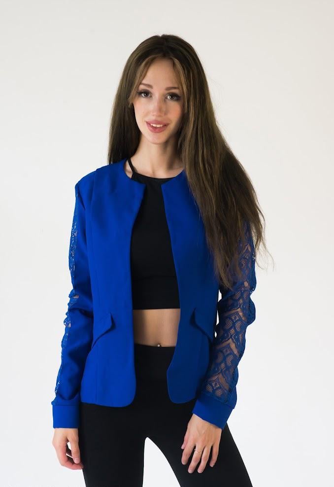 Пиджак женский Podium Darline 21333-BLUE M Синий