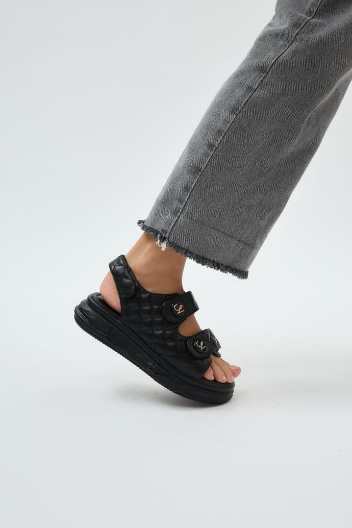 Сандалии женские LONZA на платформе р. 40 Черный (198737) - фото 3