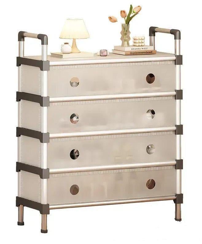 Полка шкаф для обуви на 4 полки (27234786)