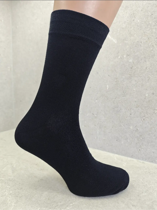 Носки мужские демисезонные KING Cotton р. 39-42 Черный (595Black-127)
