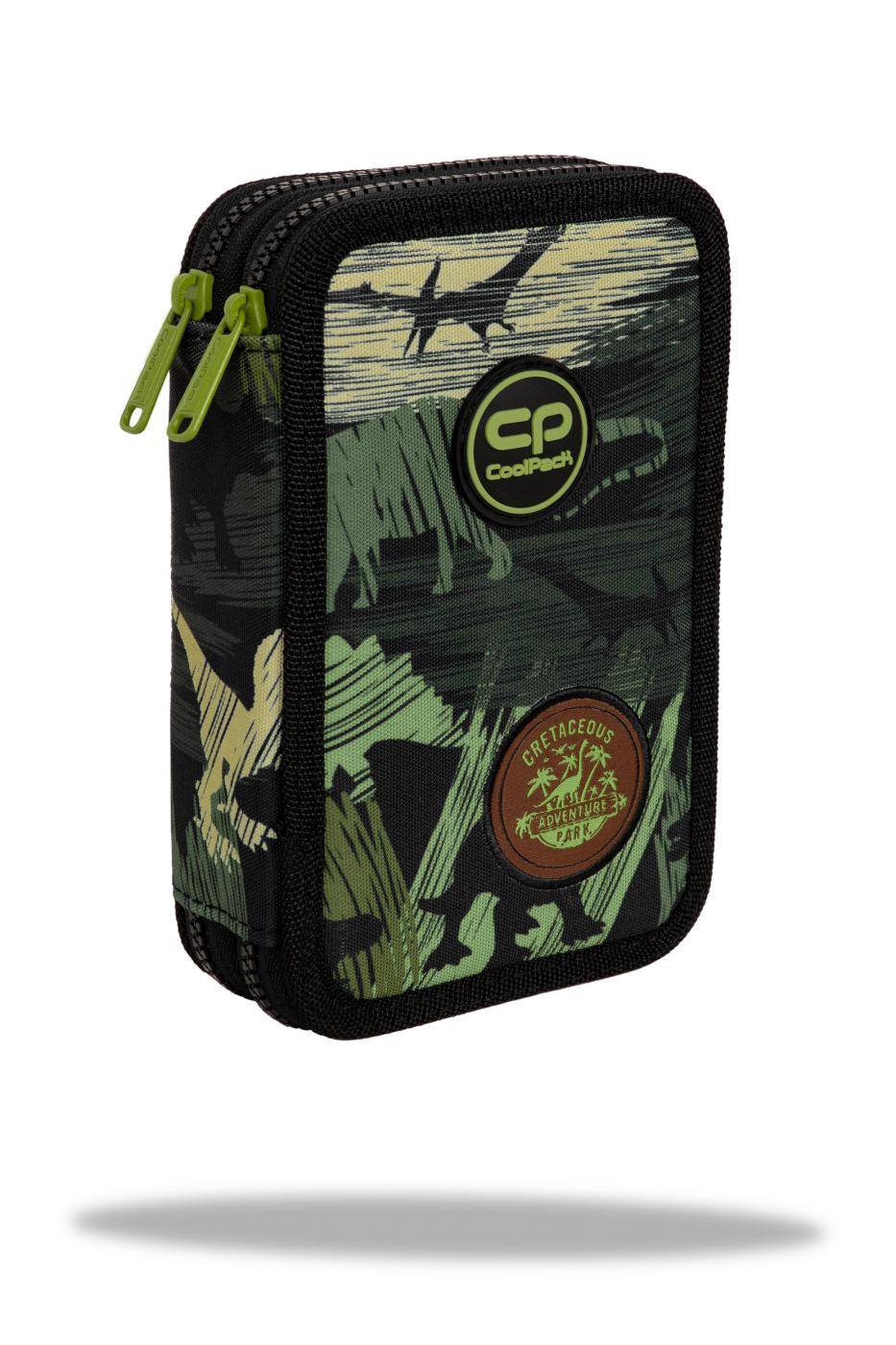 Пенал з наповненням COOLPACK Jumper 2 ADVENTURE PARK 2 відділення (F066672)