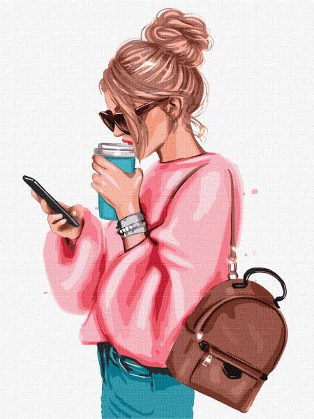 Картина по номерам Идейка Городской ритм 30х40 см в термопакете (КНО4815-mt)