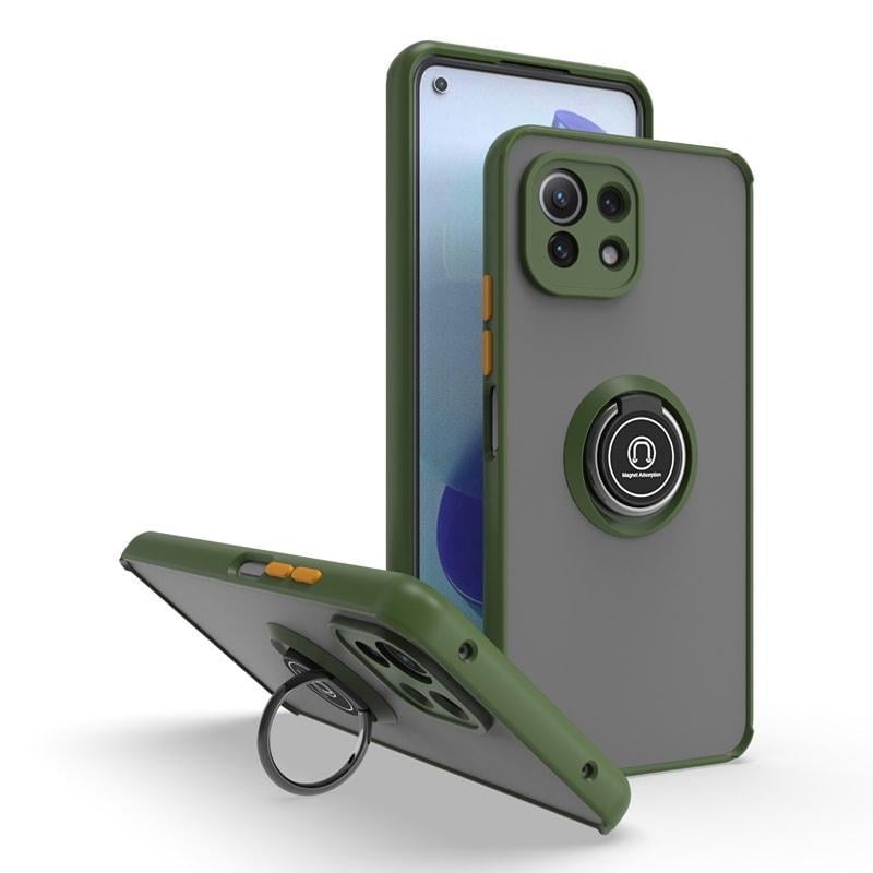 Защитный чехол MatteLuxe Xiaomi Mi 11 Lite (с кольцом) Khaki (34103-17)