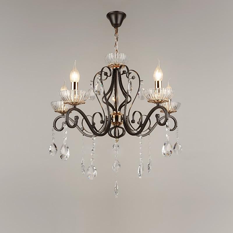 Люстра подвесная Light House SRS-16395/5 Черный (10797)